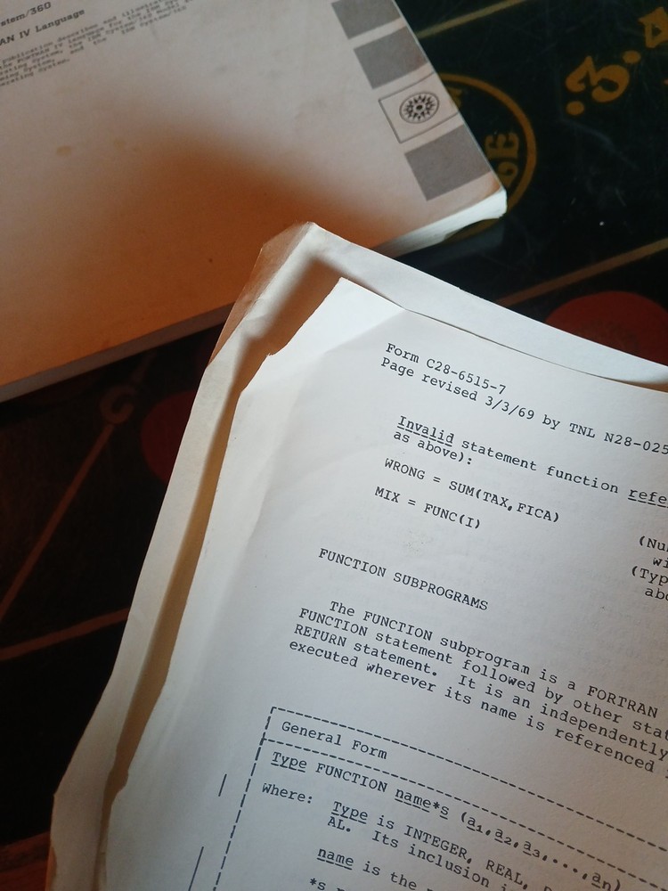 1968 IBM System 360 Reference Library & 1969 Technical Newsletter