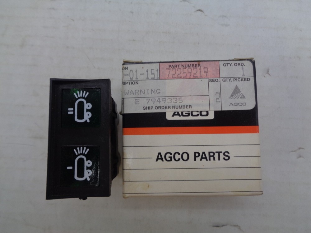 AGCO LAMP WARNING - 72259219 - BOX15
