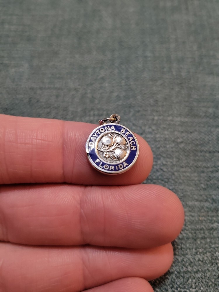 Sterling Silver Datona Beach Florida Charm