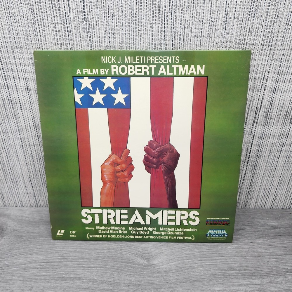 Streamers Laserdisc Mathew Modine David Alan Brier Michael Wright
