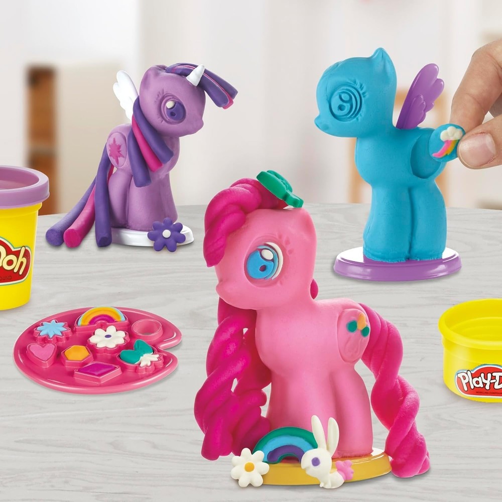 Educational Play-Doh Make & Style Ponies Set for Ages 2+ – Creative Expression