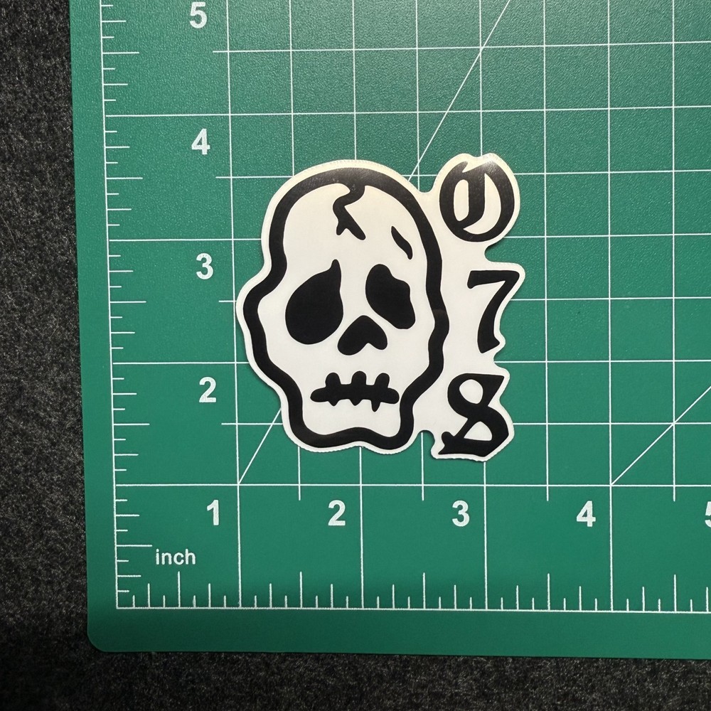 One7Six Skull Sticker, FOG, SupDef, Forward Observation Group, O7S