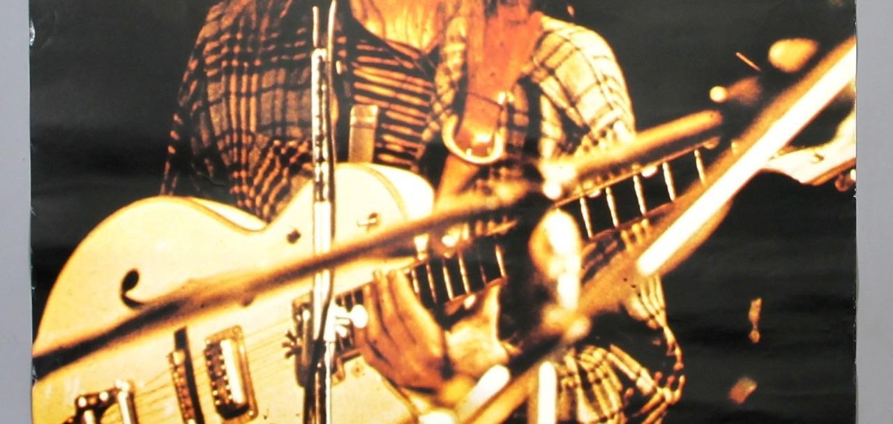 NEIL YOUNG – mega rare original 1975/76 Reprise/Warner-Pioneer promo poster