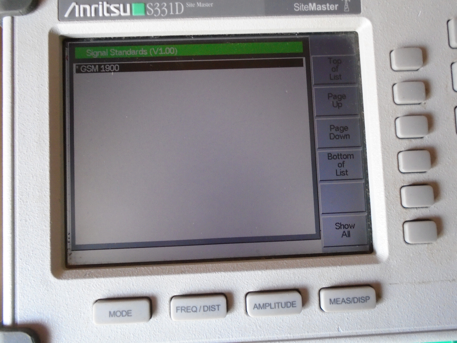 Color Anritsu S331D Site Master Cable and Antenna Analyzer w/Extras 15nnf50-1.5c