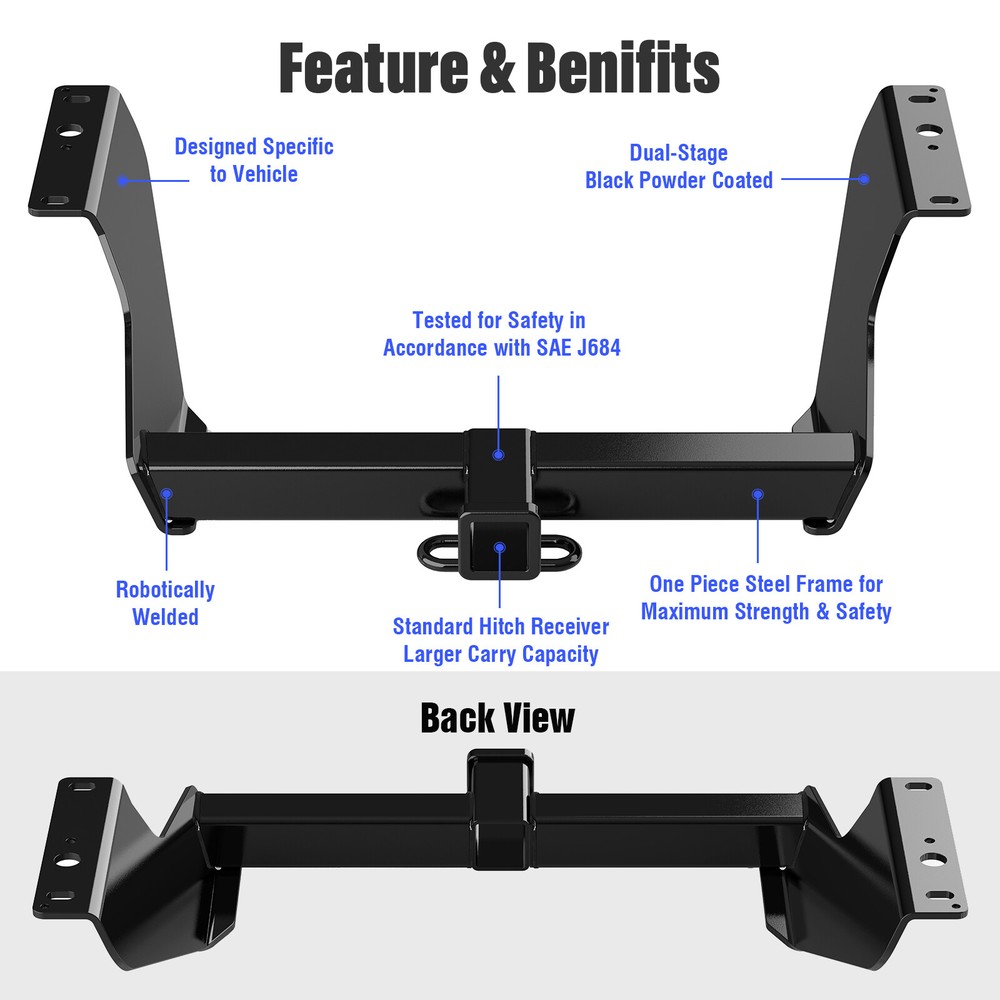 Towing Hitch Receiver Class 3 for Subaru Forester ALL 2009-2013