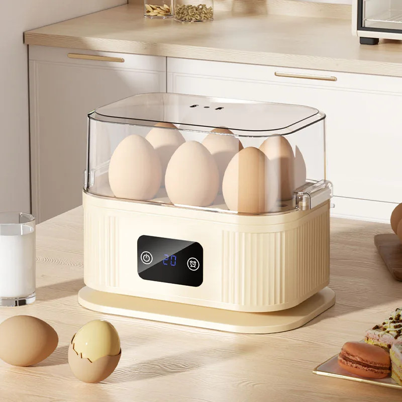 TINSOL Multifunctional Electric Egg Cooker Kitchen Breakfast Maker 200W High-Pow