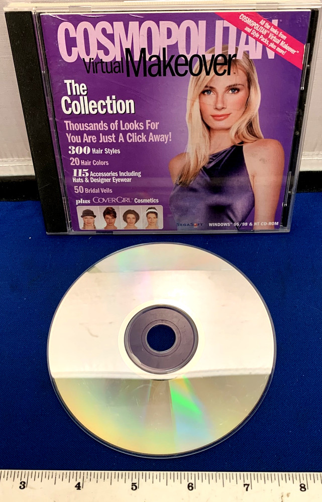 Cosmopolitan Virtual Makeover The Collection (PC WIN 95/98 & NT CD-ROM)