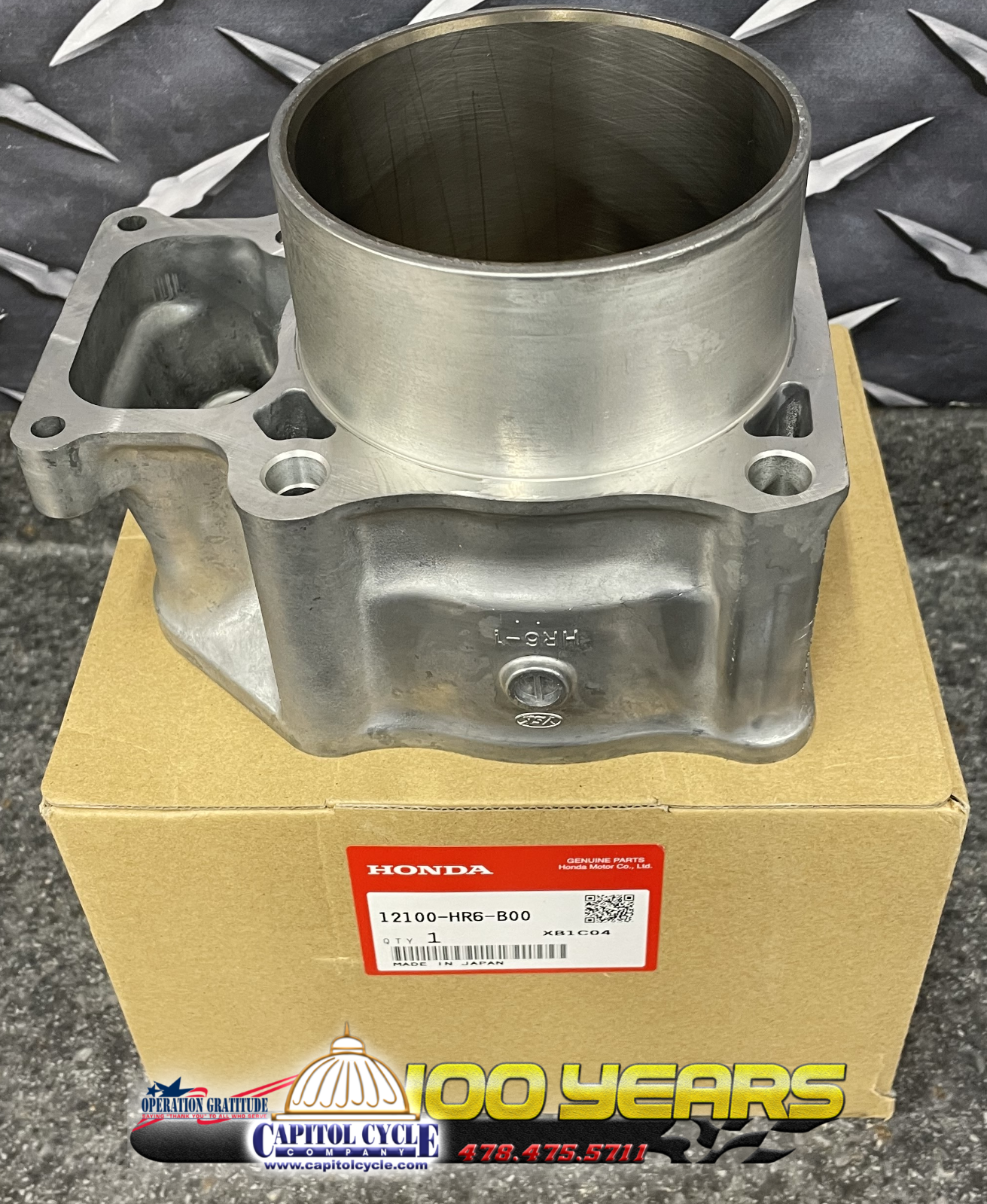 NEW OEM HONDA TRX 520 FOREMAN RUBICON HONDA 2020 - 2024 TOP END KIT W/ CYLINDER