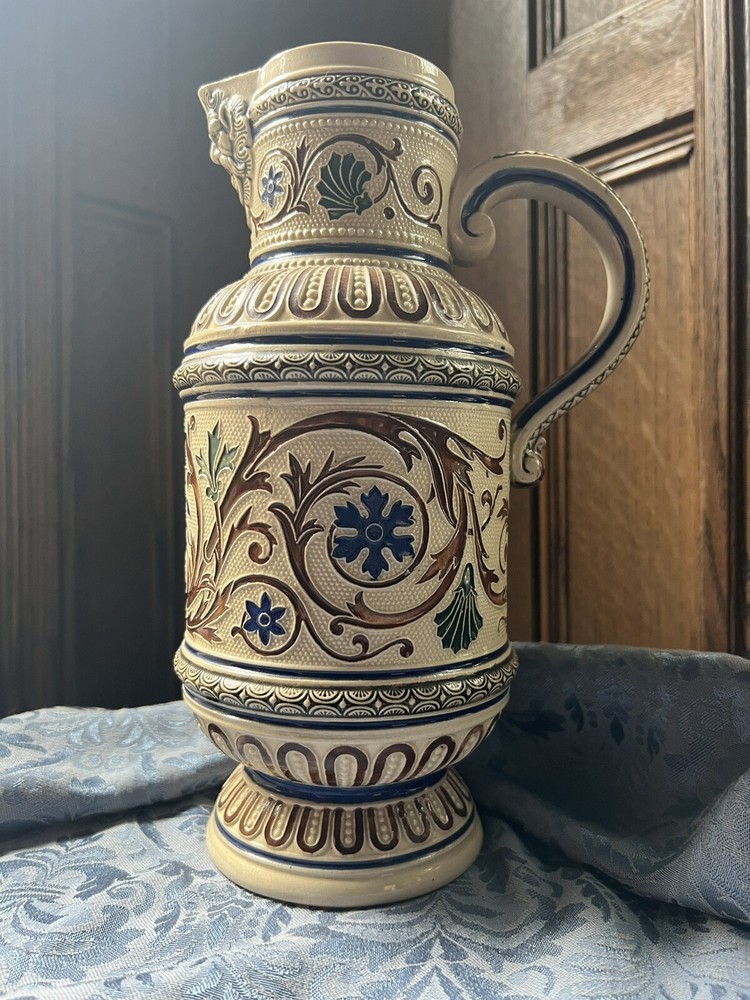 Beer Pitcher  -  Bacchanalian Vine motif