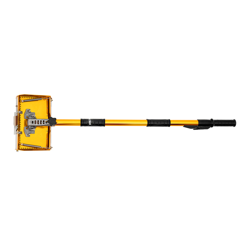 10" Drywall Taping Tools Flat Finishing Box Set w/ 40''-64'' Extendable HandleUS