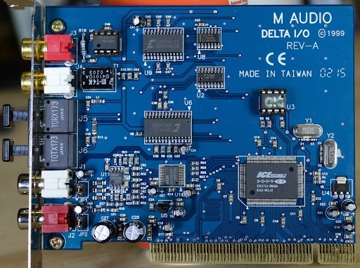 M-Audio Delta Dio 24/96 Digital I/O card