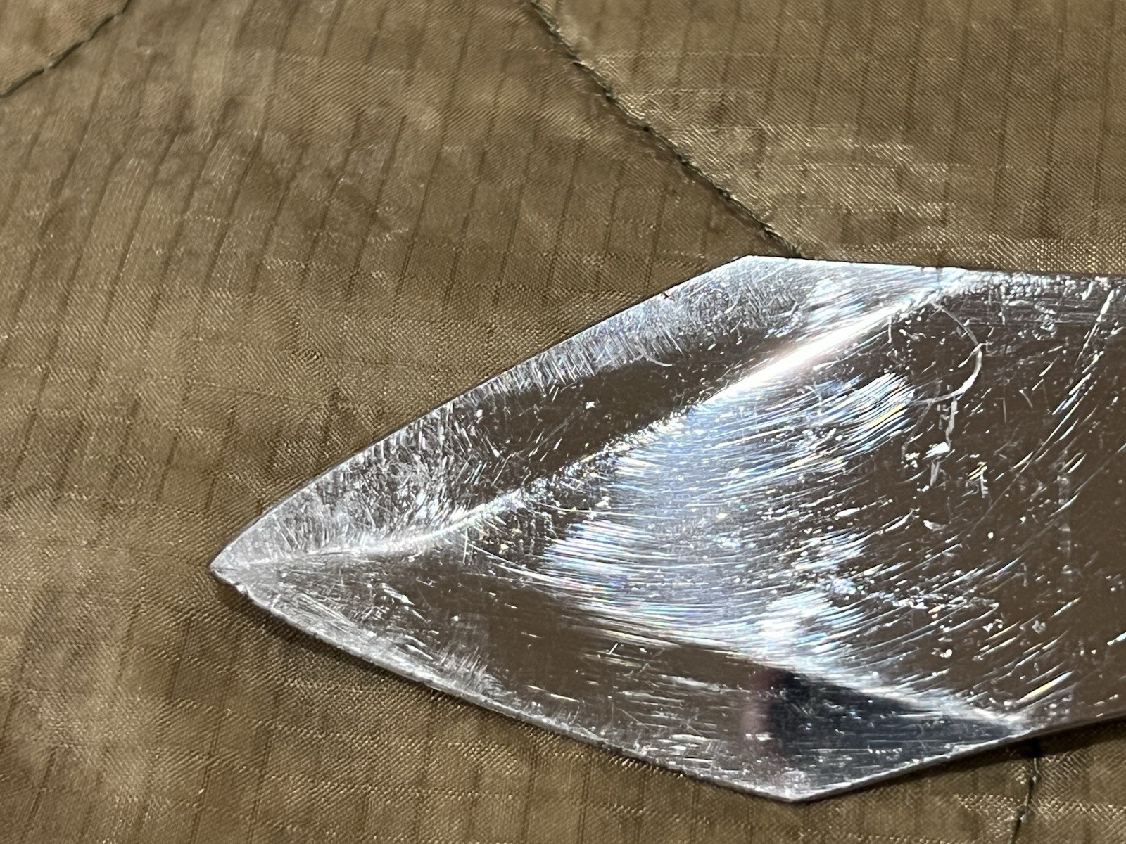 Vintage Edge Mark BULL’S EYE Throwing Knife w Sheath- Solingen Germany