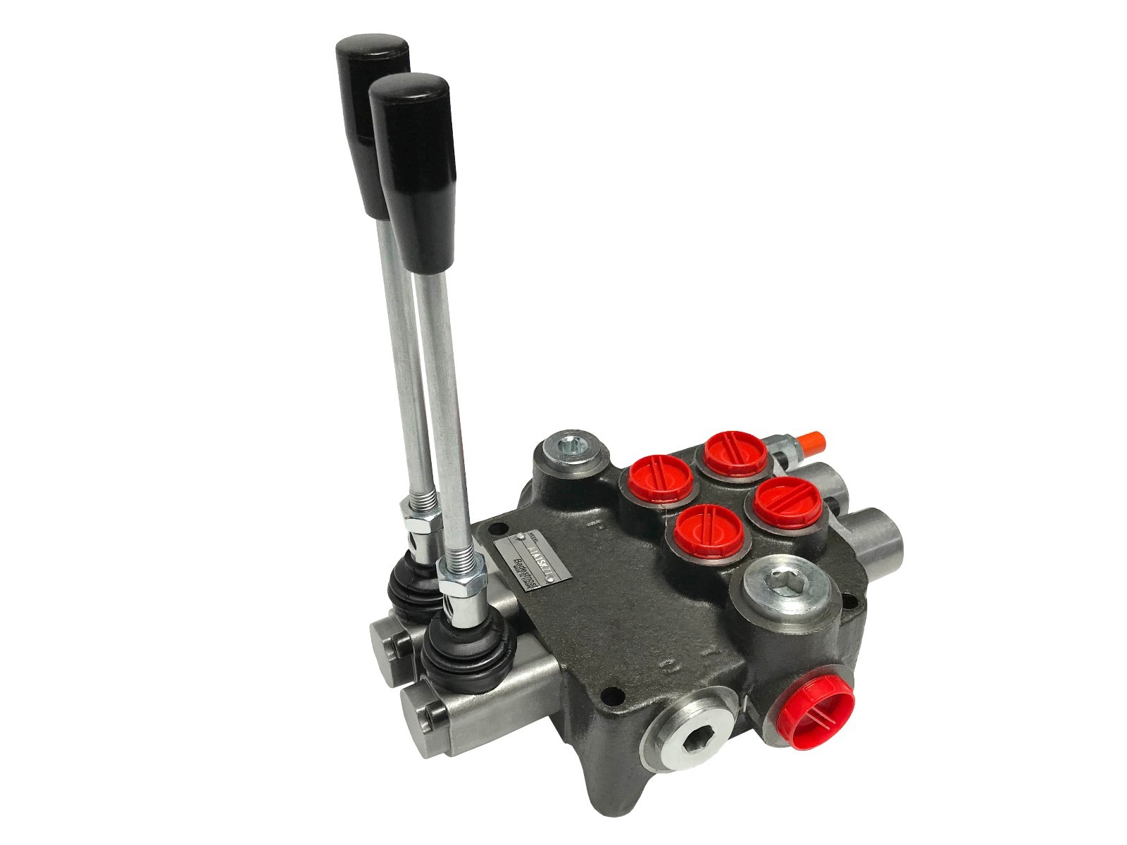 2 Spool Hydraulic Directional Control Valve Open Center 21 GPM 3600 PSI NEW!