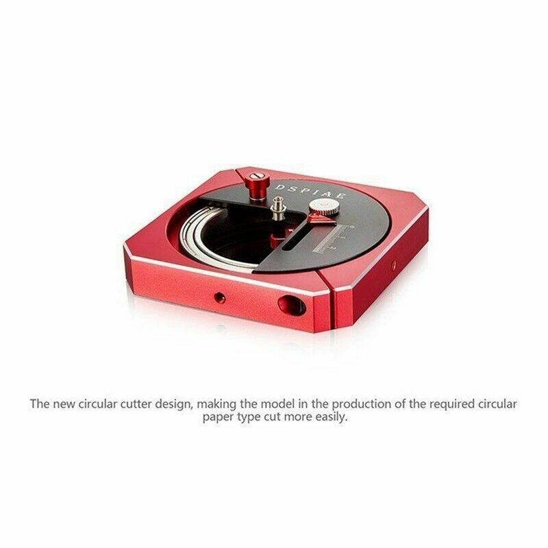 DSPIAE Stepless Adjustment Circular Cutter Model Building for Hobby Craft Tools