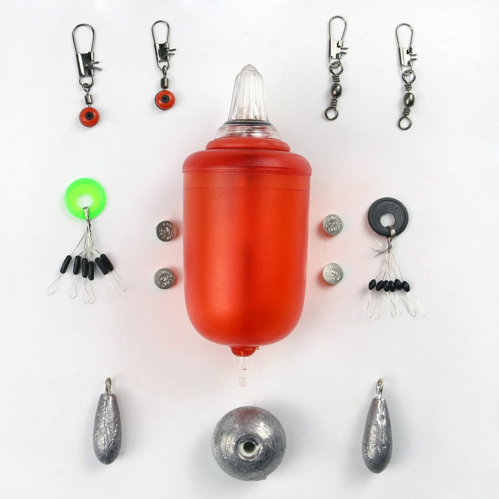 ELECTRONIC FISHING FLOAT LED LIGHT Luminous Lamp Fish Bite Alarm Strike