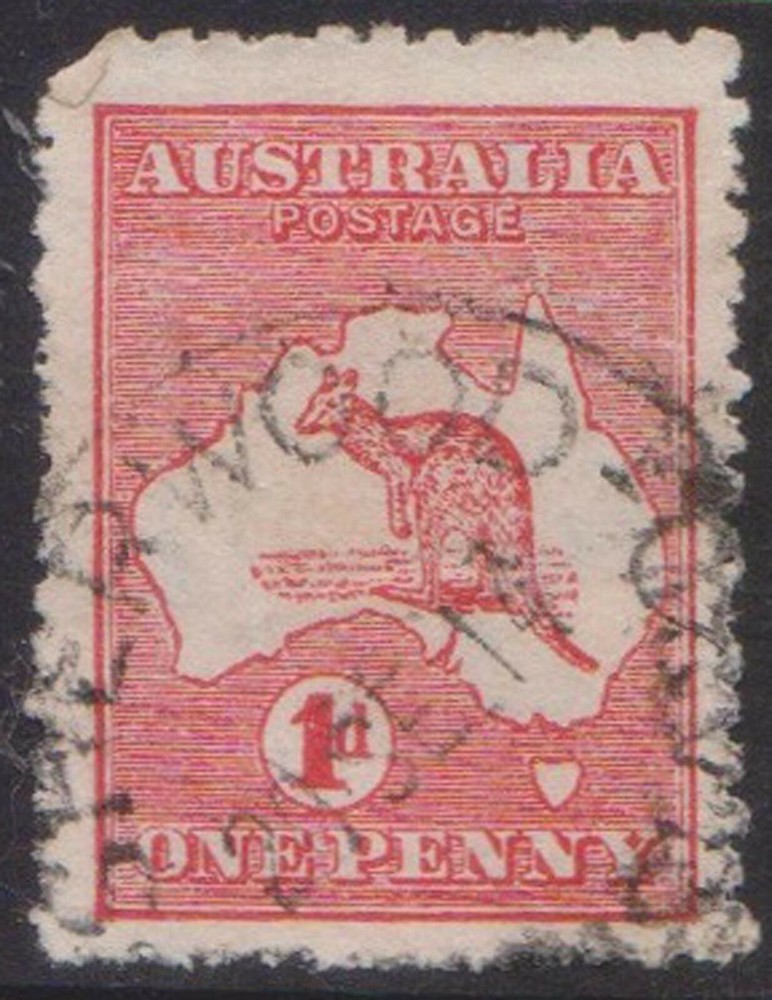 (F99-11) 1913 v1d red kangaroo (K)