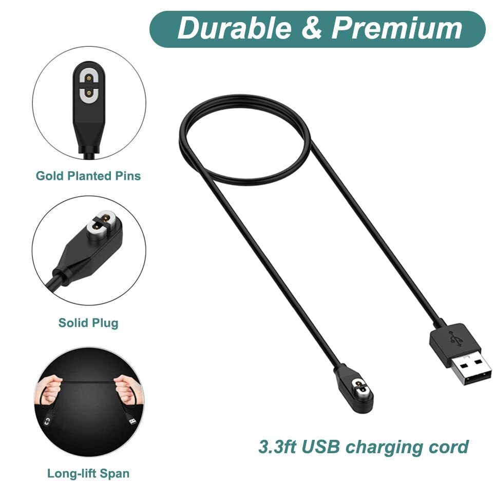 Magnetic Charging Cable Cord for After-Shokz Aeropex Open Run/Comm Headphone Lot