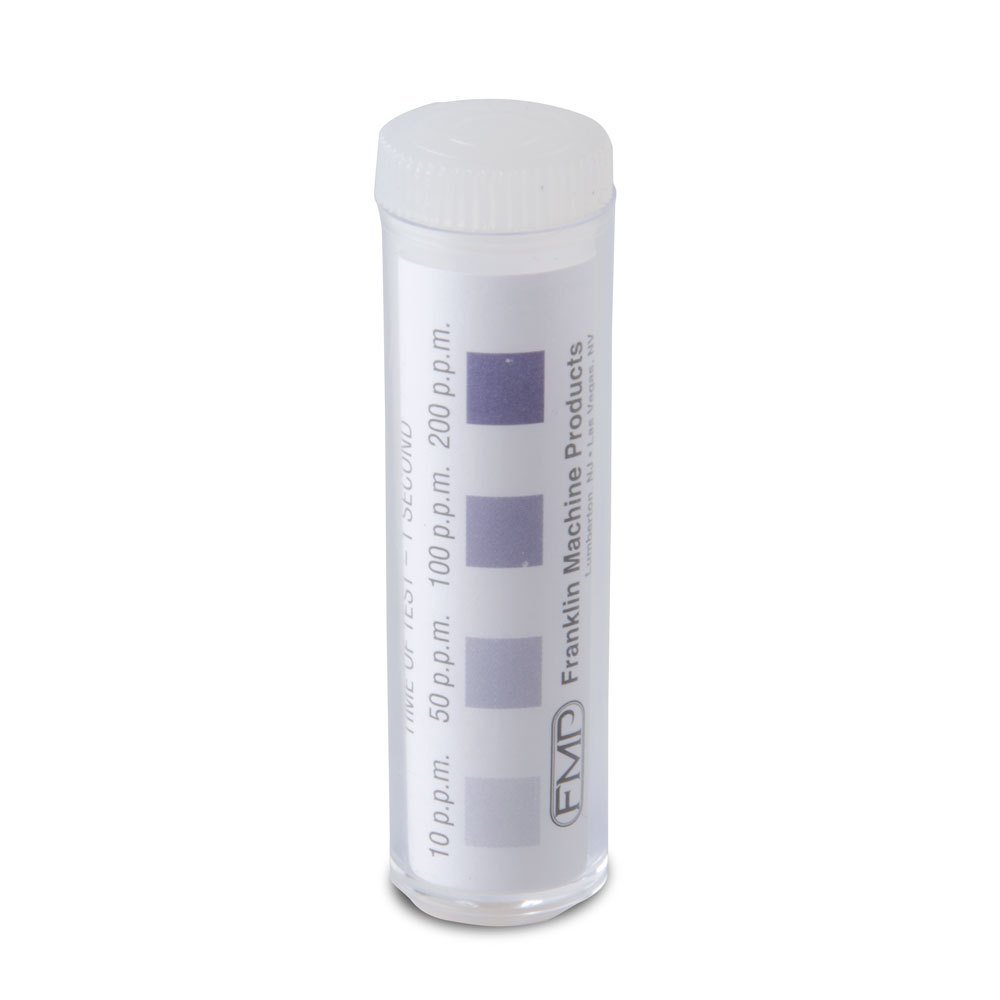 100 PERCISION CHLORINE SANITIZER TEST STRIPS FREE SHIPPING US ONLY
