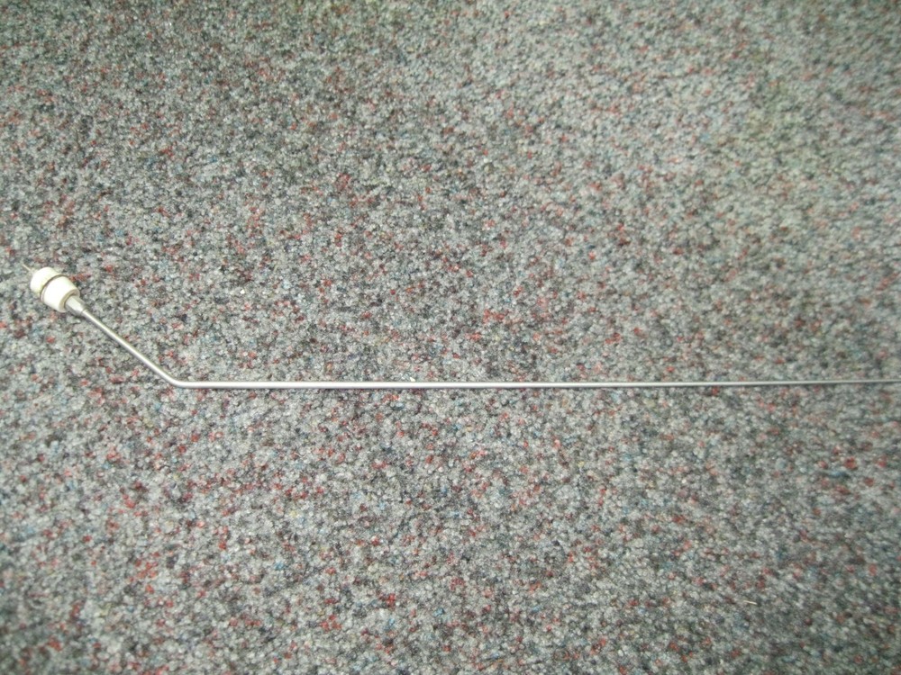 Used rod type VHF Antenna missing gaskets, ceramic insulators