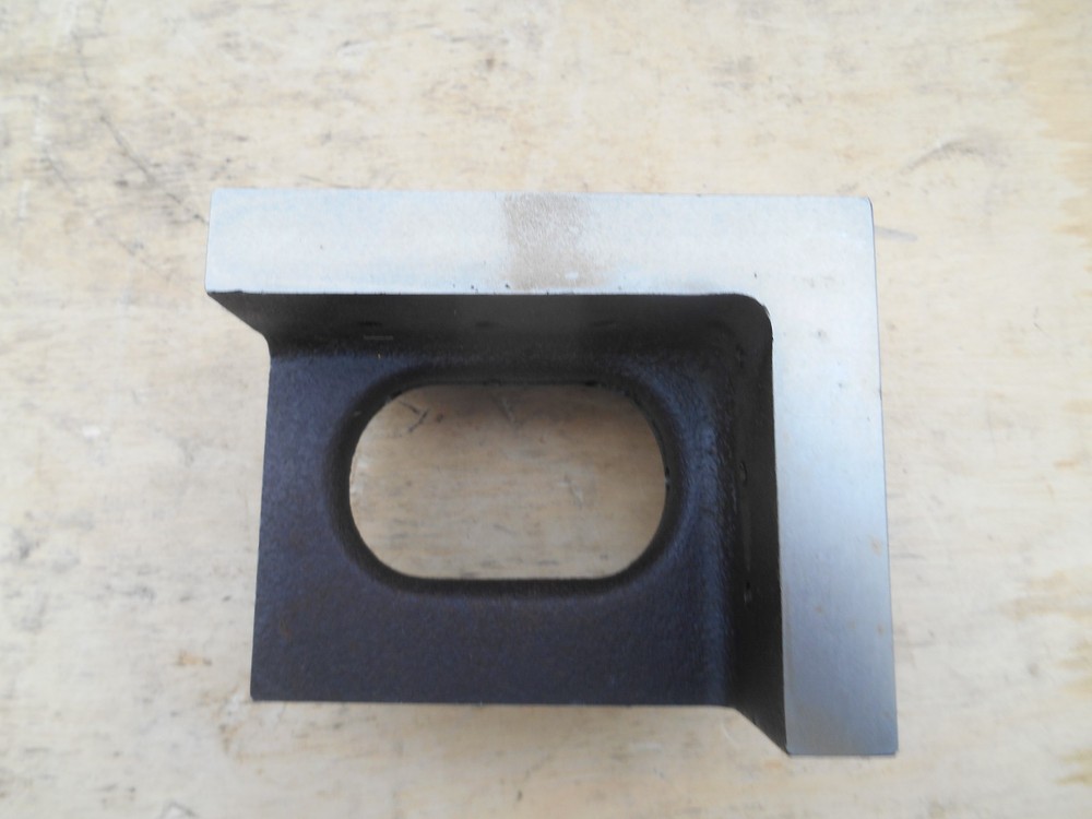 MACHINISTS RIGHT ANGLE BLOCK , 4" x 4" x 5"