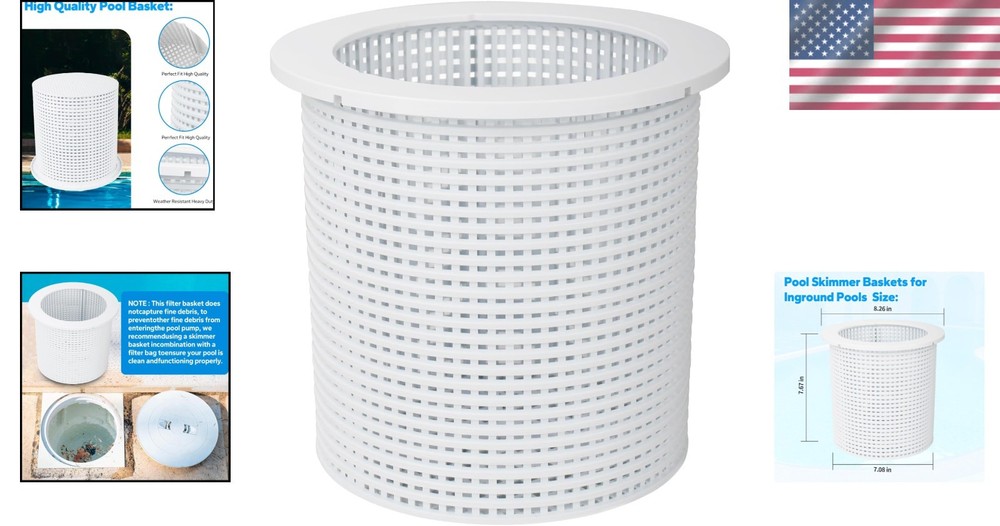 Replace Your Skimmer with R38013A Pool Skimmer Basket - Ultimate Debris Solution