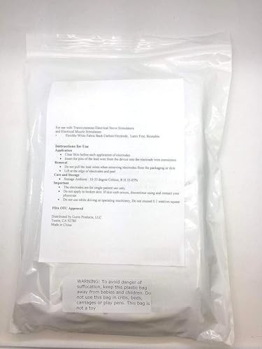 Premium Reusable TENS Unit Replacement Pads 2x2 - 40 Self-Adhesive Electrotherap