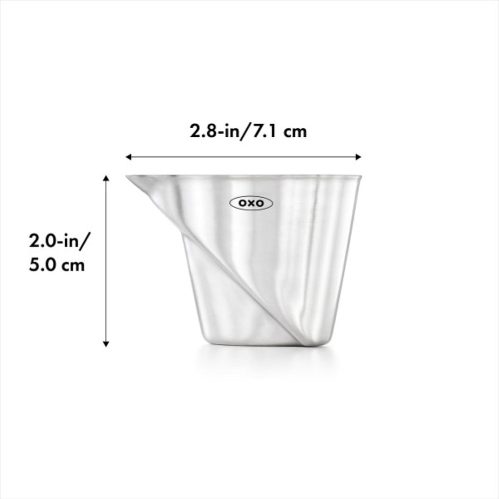 Measuring Jigger Angled Stainless Steel Kitchen Bar Tool