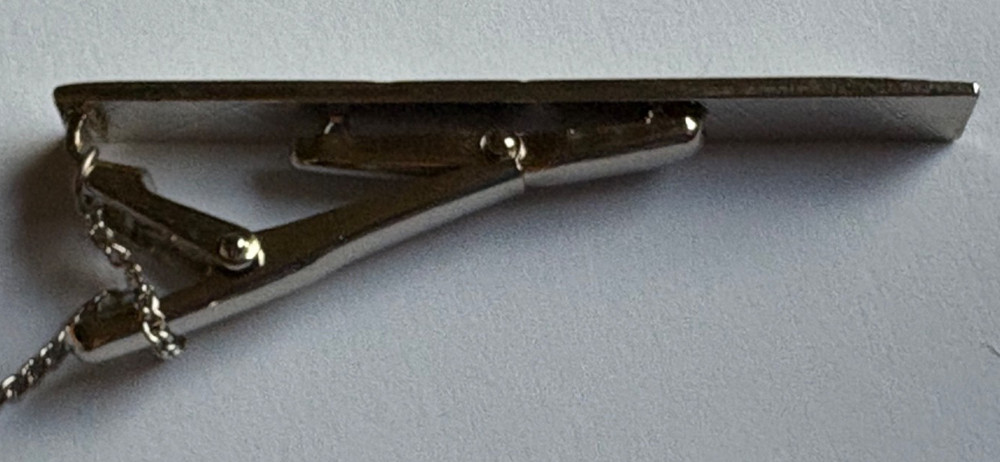Cufflinks and tie pin, simple costume set