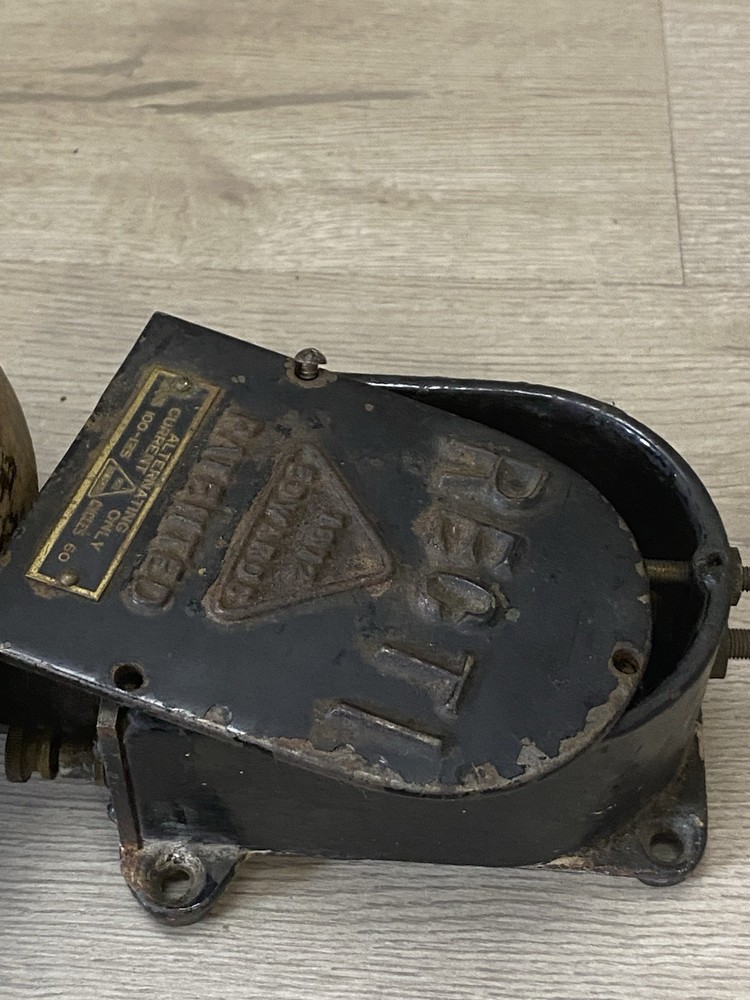 1872 Edwards Patented Recti Fire Bell School Bell