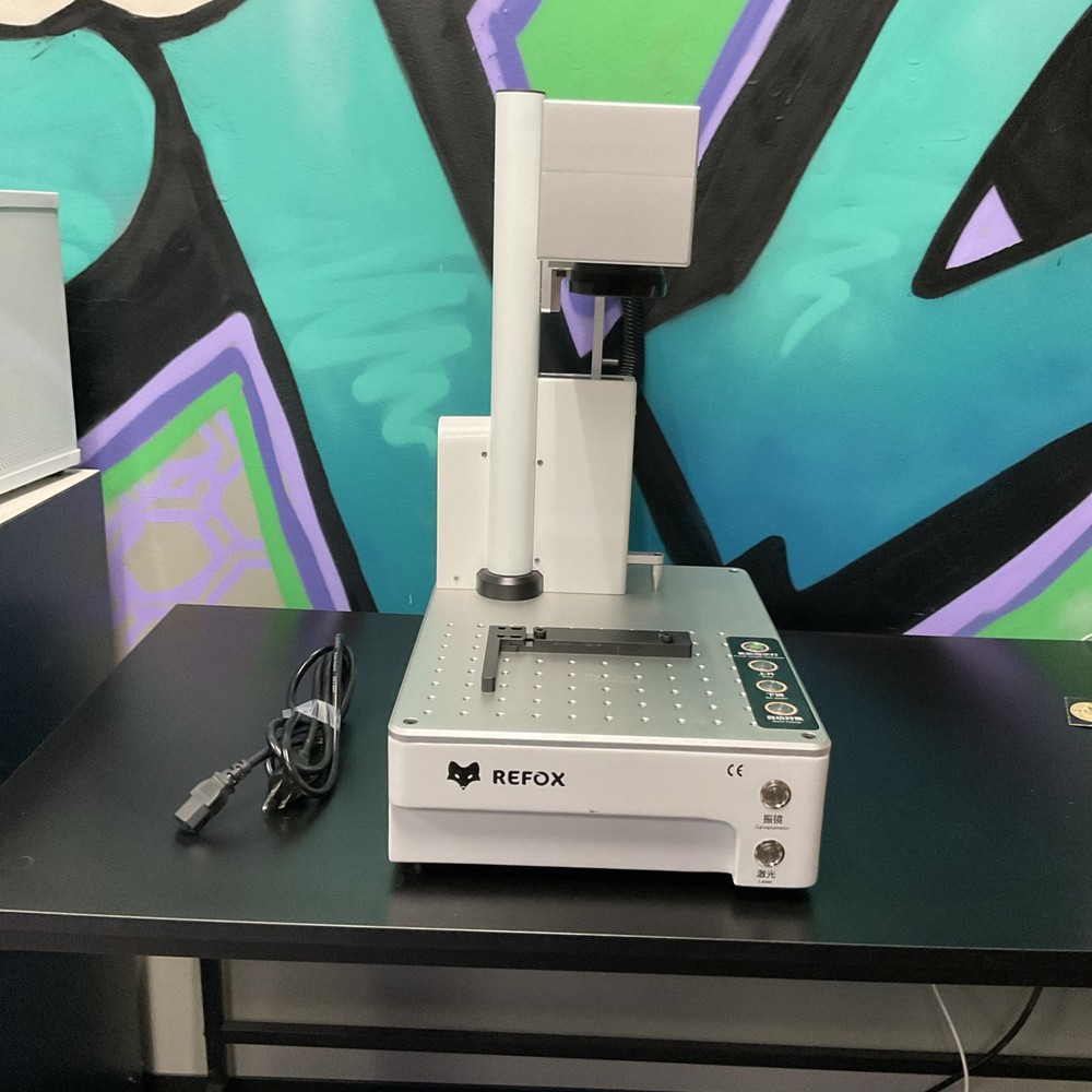 REFOX Upgraded Fiber Laser Marking Engraver Laser Machine Mini Version