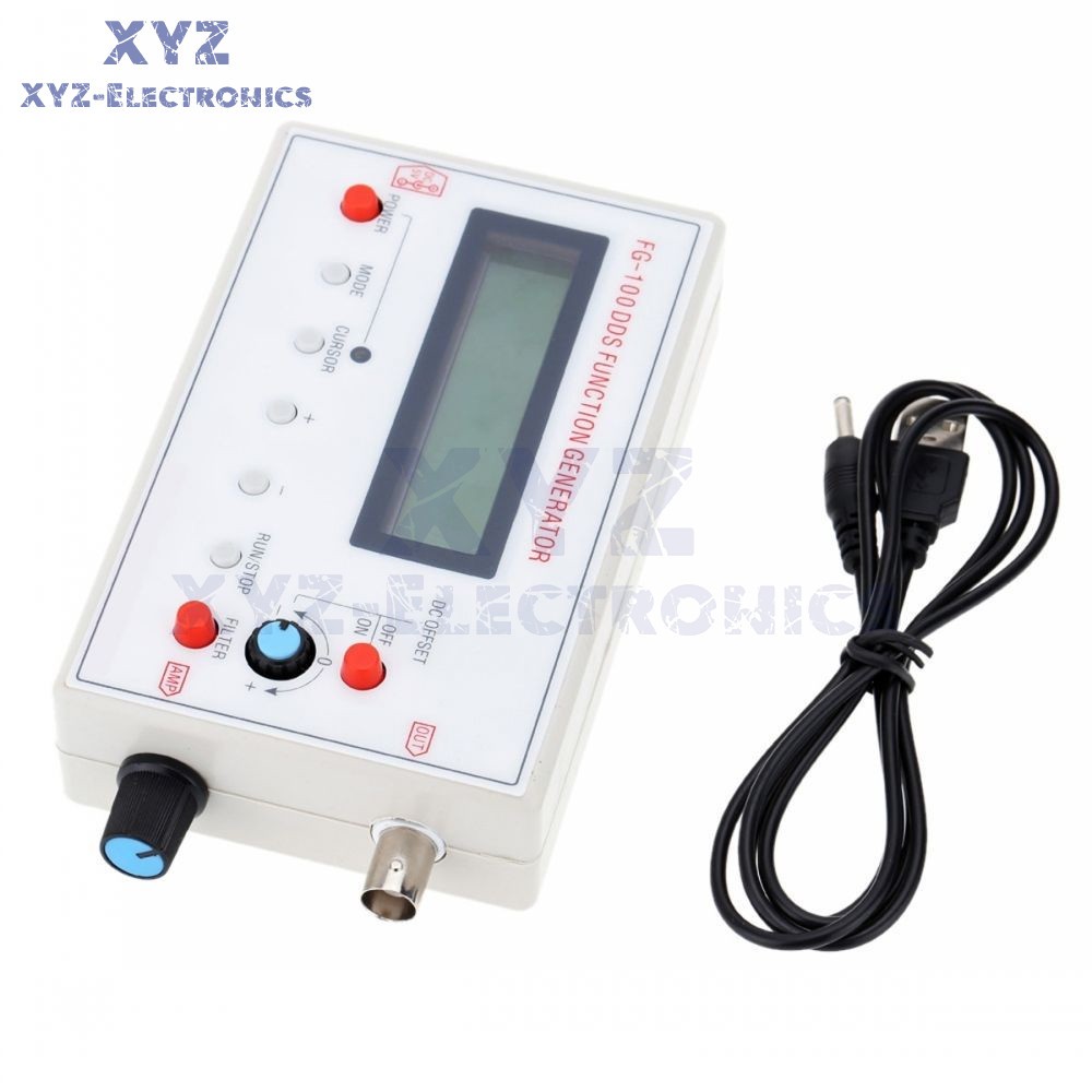 FG-100 DDS Function Signal Generator Module 1HZ-500KHz Sine + Square Wave