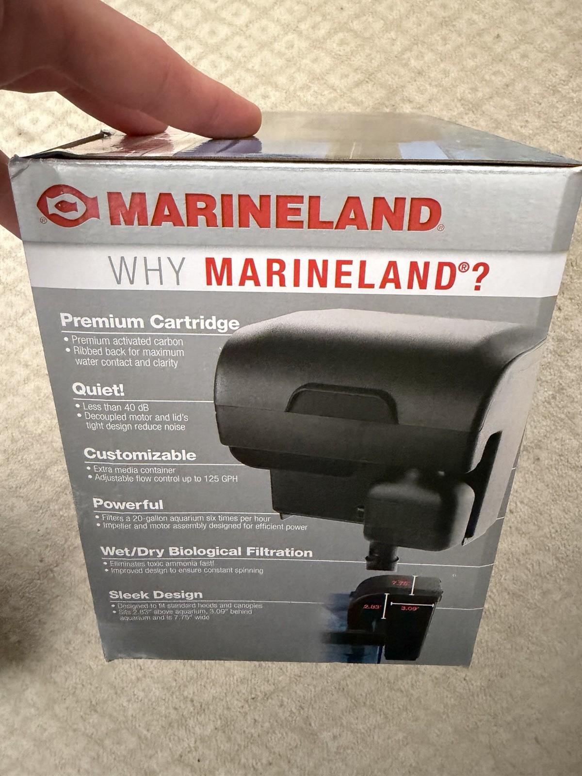 Marineland Penguin PRO 125 Power Filter Cartridge Up To 20 Gallons