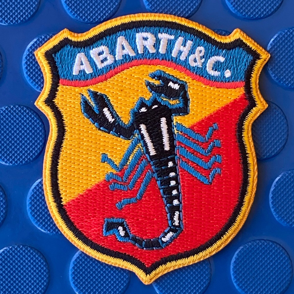ABARTH & Co Scorpion Embroidered Patch 1960-1968 Version