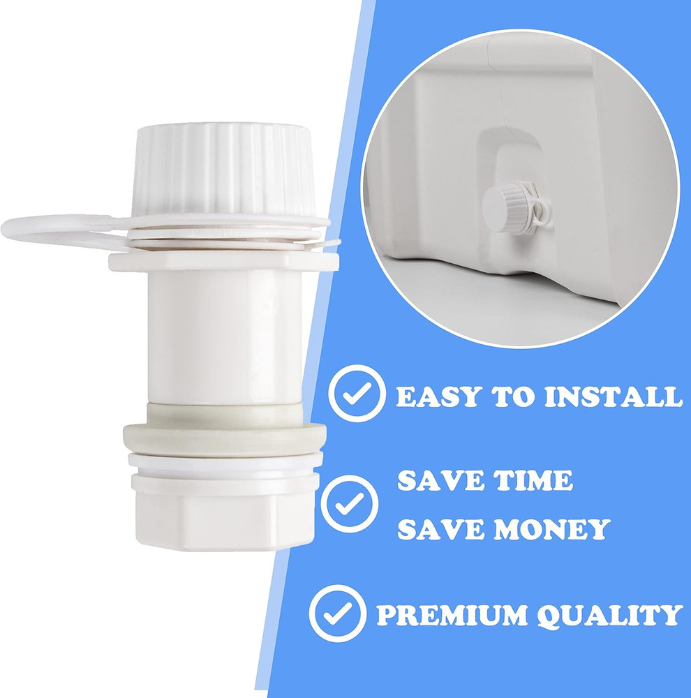 Cooler Drain Plug, Cooler Replacement Threaded Drain Plug for Igloo Cooler Ic...