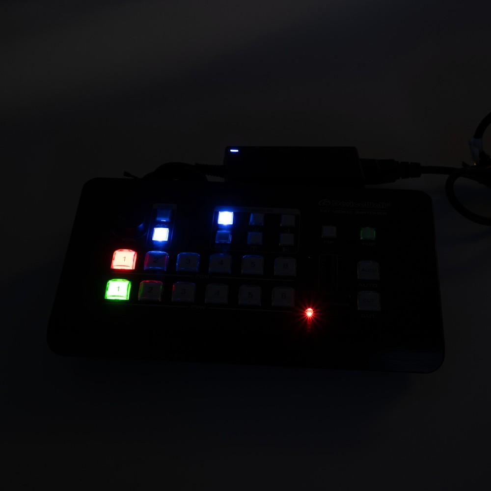 DeviceWell Mini 6-Channel HD Video Switcher HDS7106