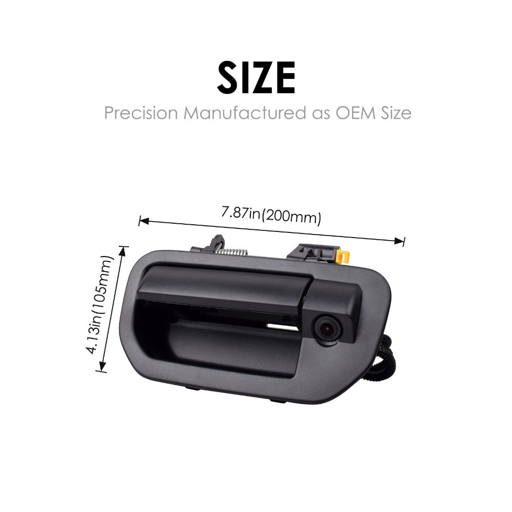 NEW Tailgate Handle with Backup Camera For Honda Ridgeline 2006-2014 Set