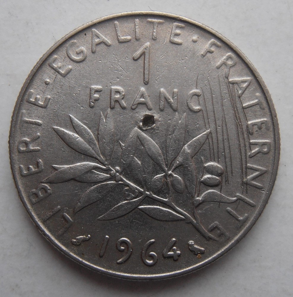 FRANCE FRANC 1964