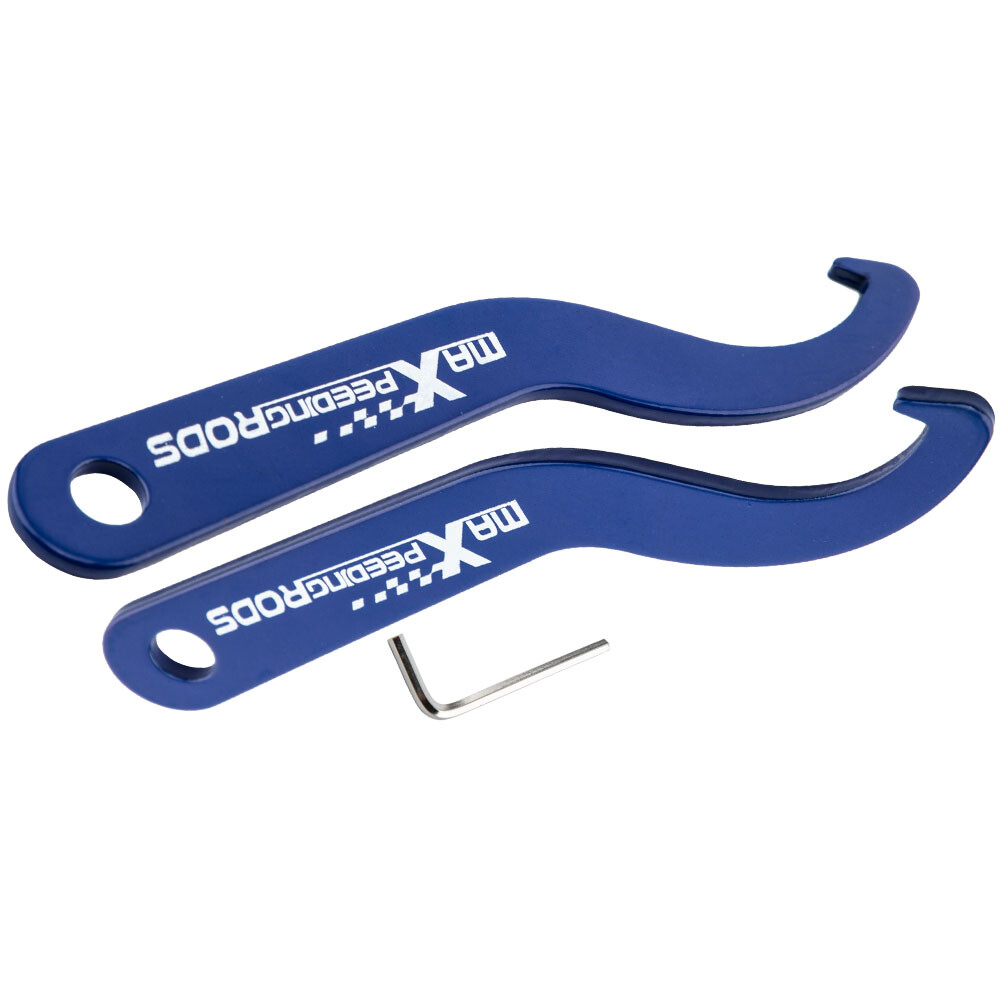 1 pair ALUMINUM COILOVER DAMPER SHOCKS SPRING SLEEVE ADJUSTMENT SPANNER WRENCH