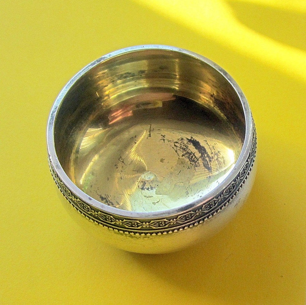 Russian Silver 875 Salt Cellar 40,10 gr (C96)