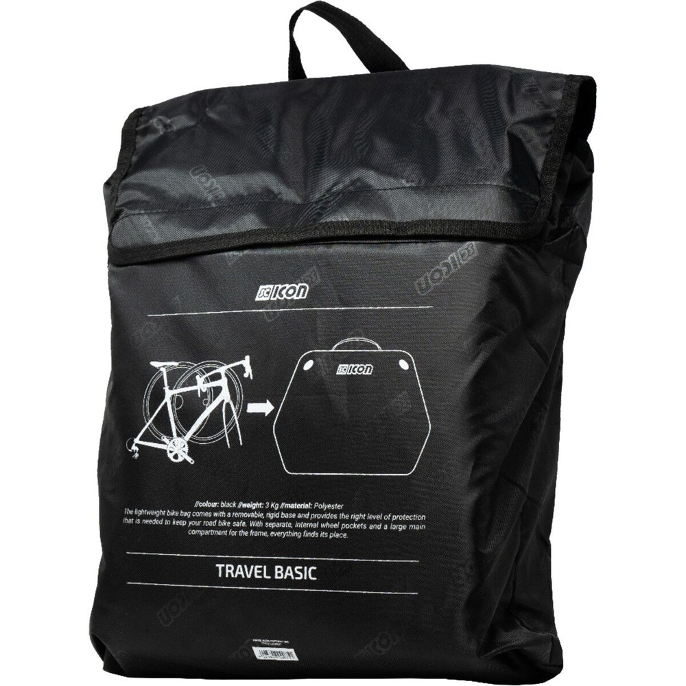 SciCon Travel Basic Bike Bag Black, One Size