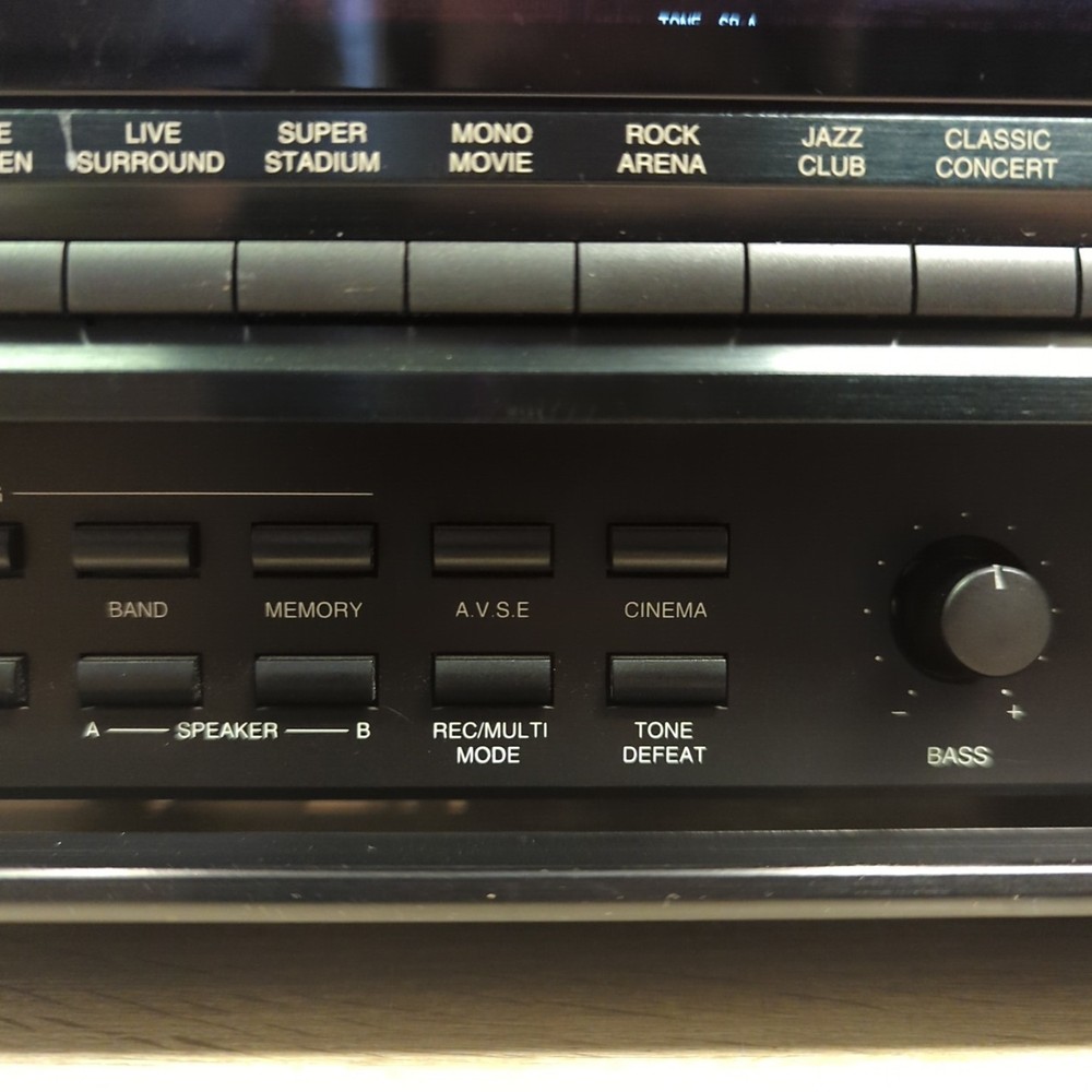 Denon AVR-2600 AV Surround Receiver + Remote & Operating Instructions Bundle