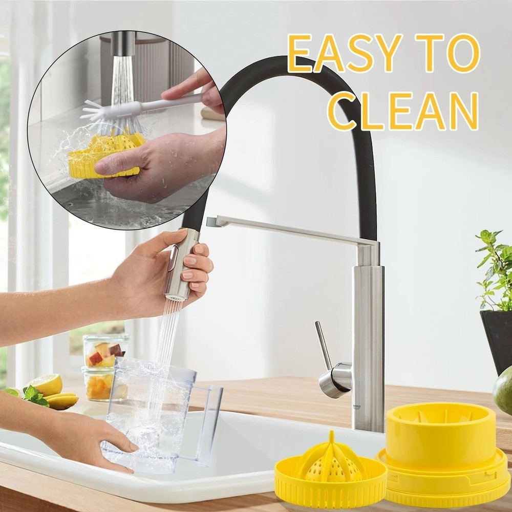 Electric Rechargeable Citrus Juicer - Automatic Sq