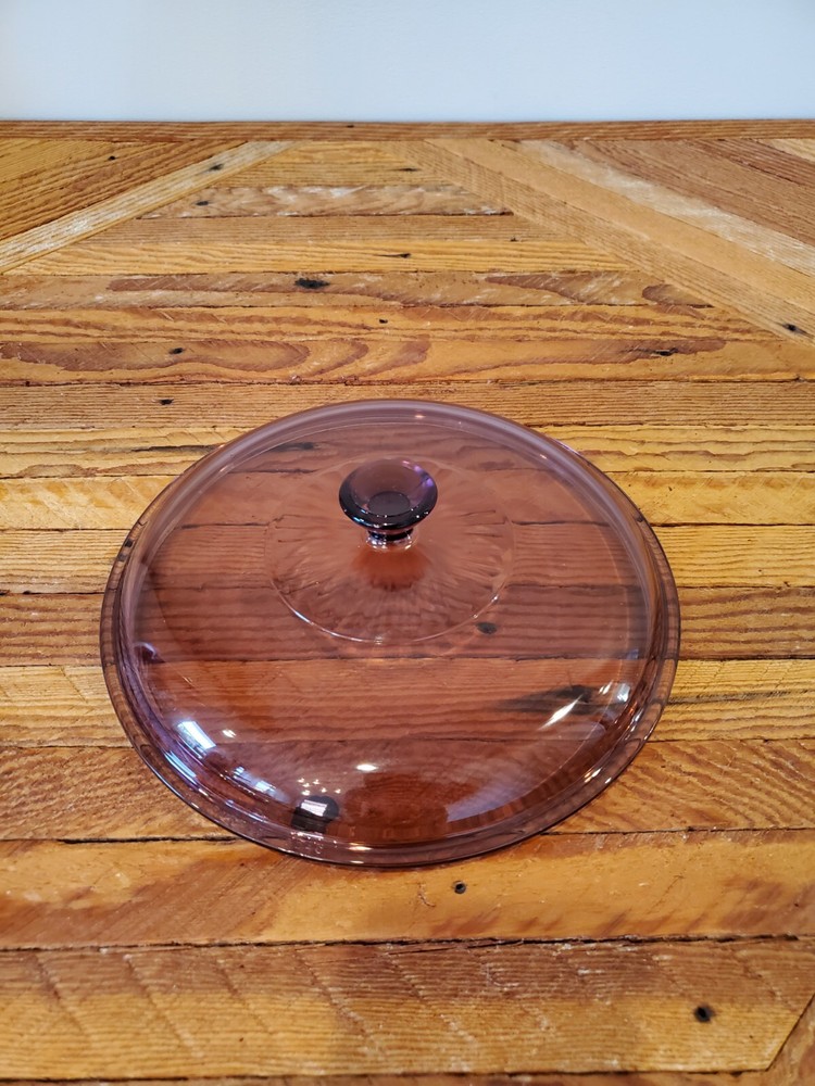 Pyrex Corning Vision Cranberry 8.75" 624C Replacement Lid