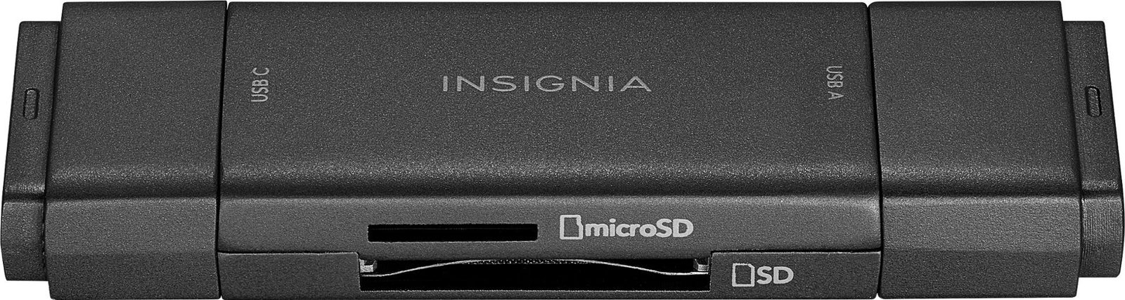 Insignia USB-C usb to SD microSD Memory Card Reader PC MAC Tablets ios Android