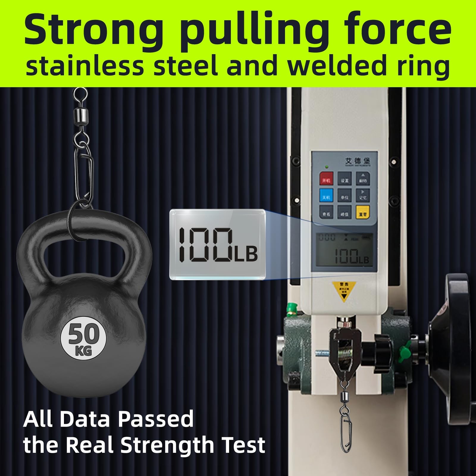 Fishing Speed Clips 50Pcs Quick Change Fishing Swivels & Snaps Topwater Speed...