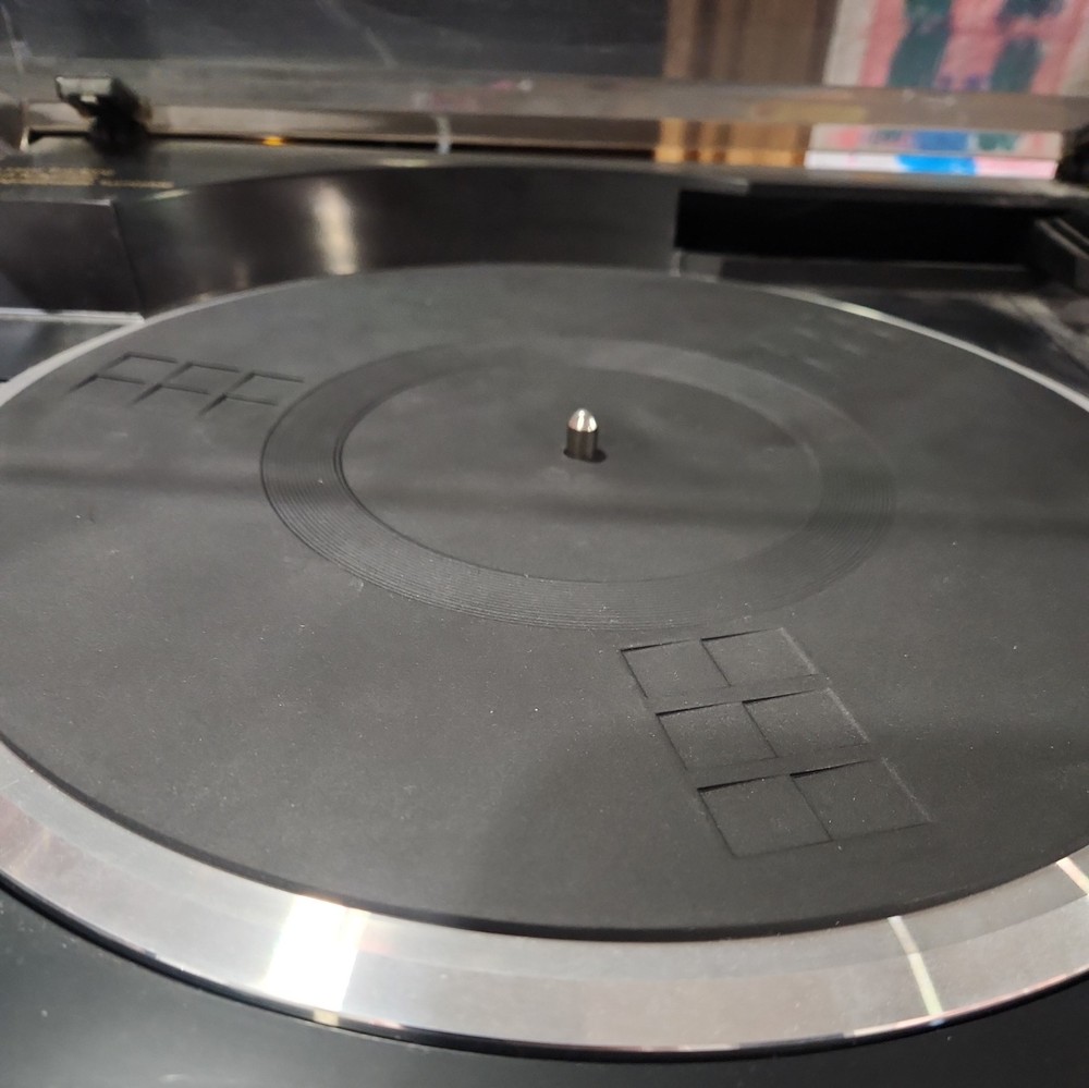 BSR XL-1200 Programmable Turntable Linear Belt Record TESTED Working see VIDEO