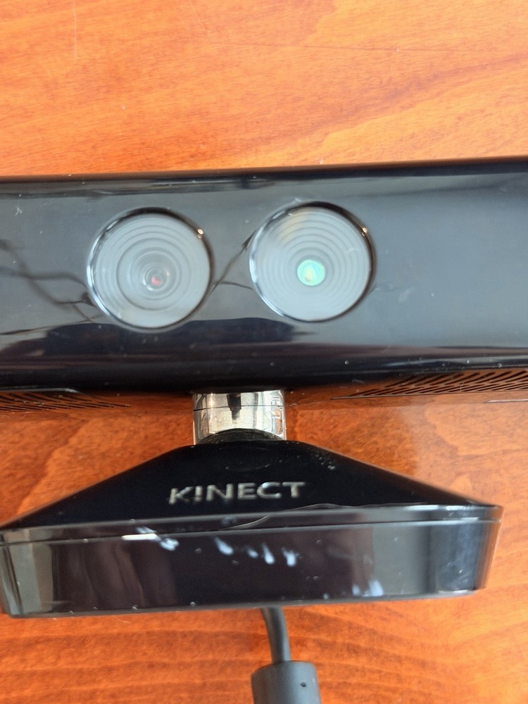 Microsoft Xbox 360 Kinect Motion Sensor Camera Black USB 6ft Cable