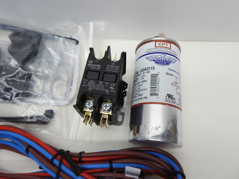 FBD Frozen Beverage Dispenser E-Box Contactor & Capacitor Replacement Kit NEW!