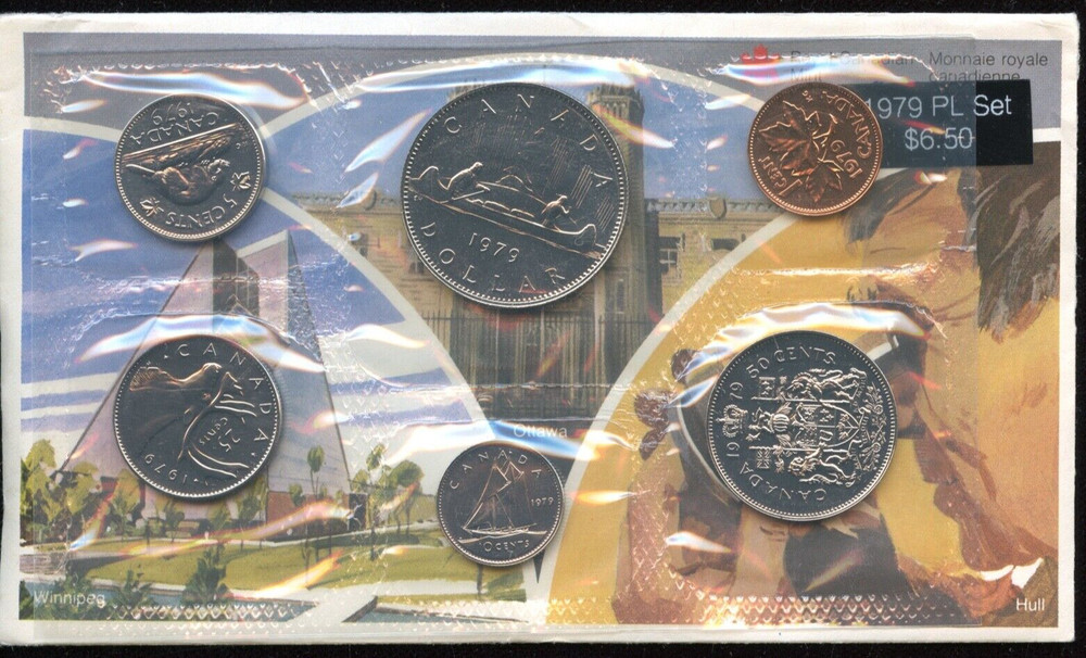 1979 Canada Uncirculated Prooflike Set - Original Envelope and COA