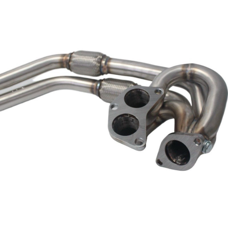 Subaru EJ Exhaust Header for WRX STI Legacy GT 2002–2013 Polished Stainless